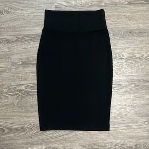 Black Pencil Skirt- Brand New